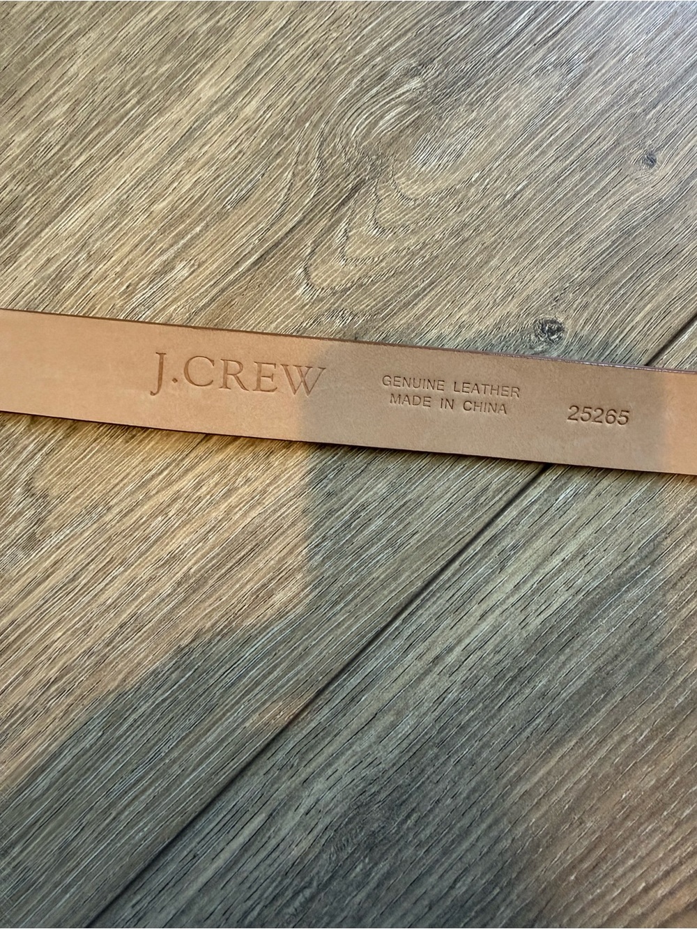 J. Crew Tan Leather Belt - Picture 7 of 7
